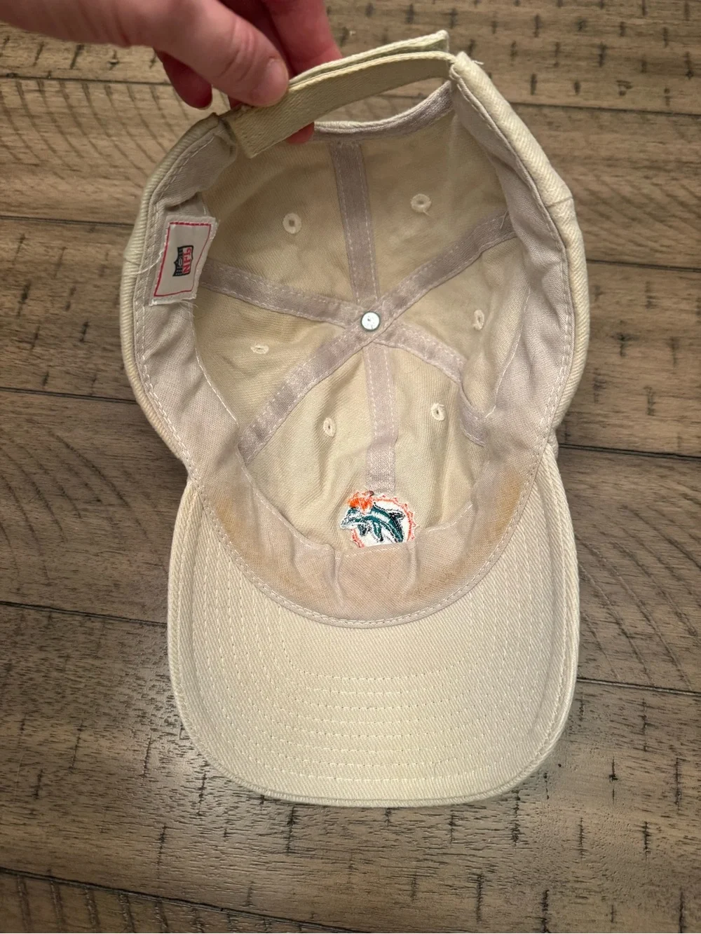 Miami Dolphins NFL Hat Cap Adjustable OS Old School Logo Casual Neutral Classic
